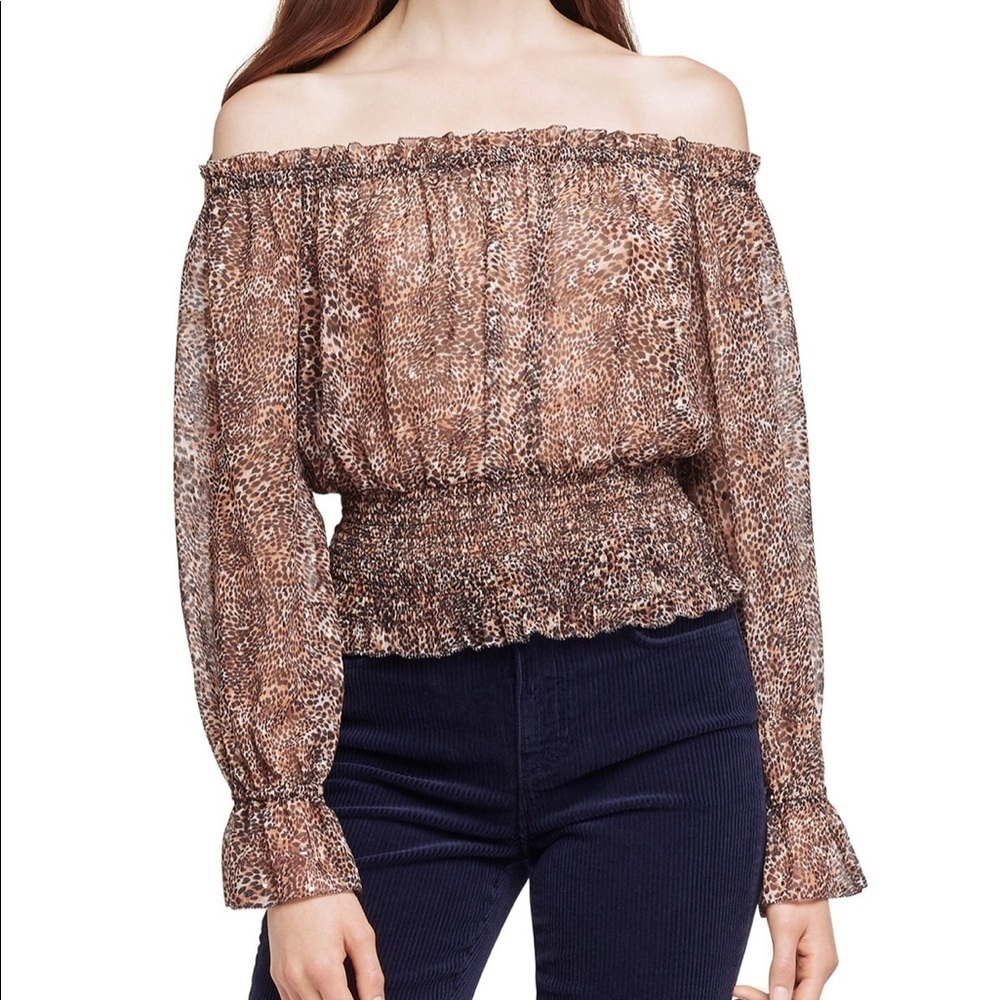 L’AGENCE Lilia Off Shoulder Top NWT Size XS